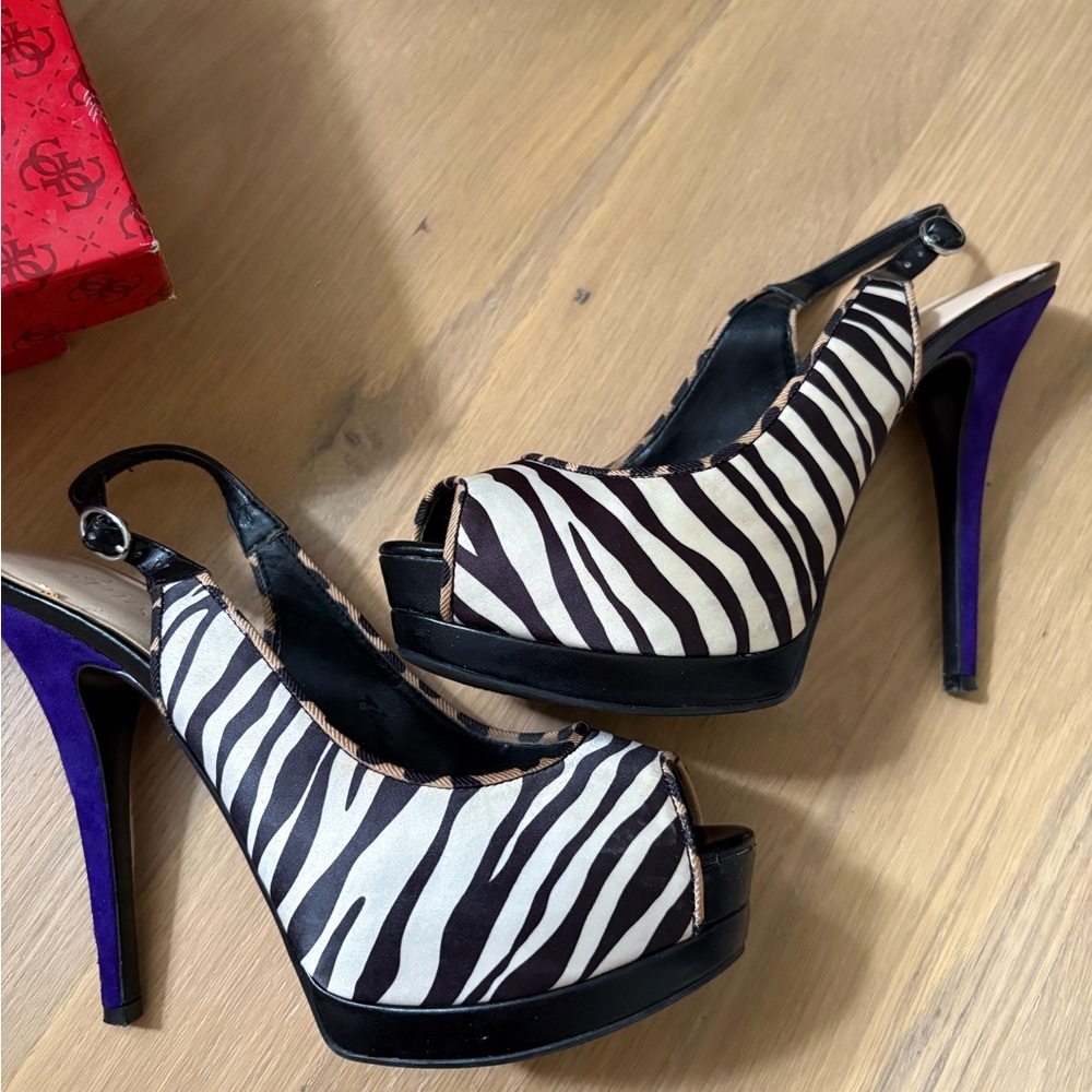 Guess platform Slingback Heels